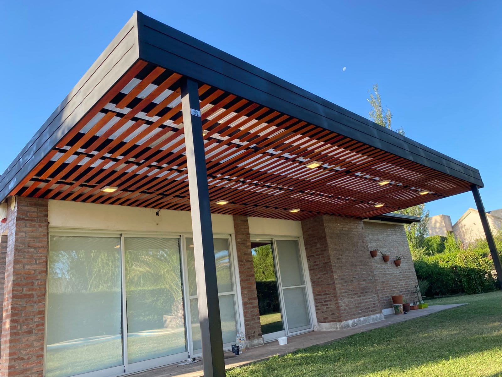 Pérgola fabricada por TH